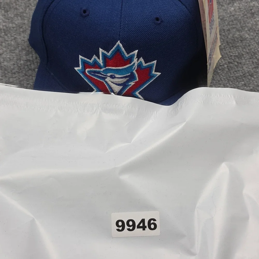 Vintage Toronto Blue Jays Hat YOUTH 6 3/4 Blue Sports Specialties NWT Fitted